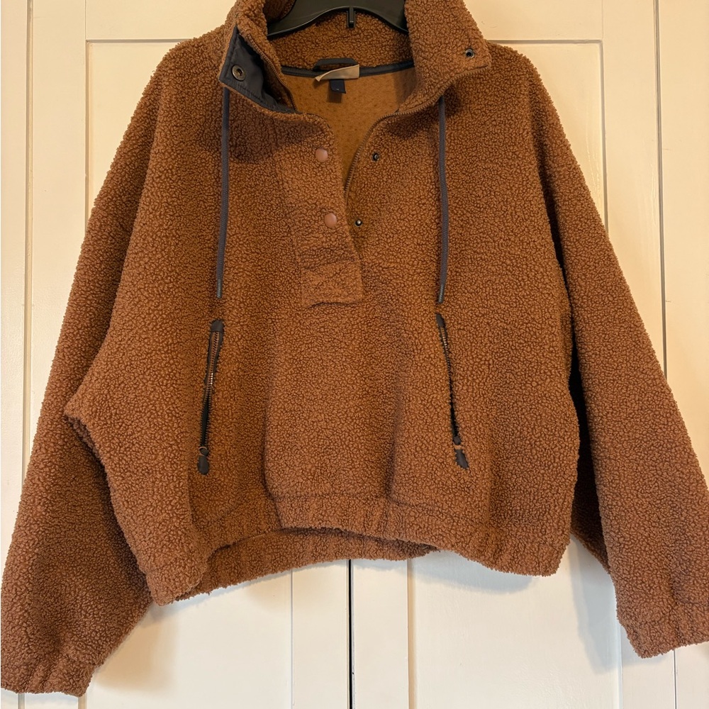 Universal Thread Brown Teddy Jacket